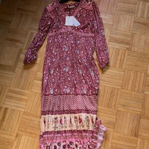 Spell & The Gypsy “Portobello Road Gown” Maxi Dress with Long Sleeves